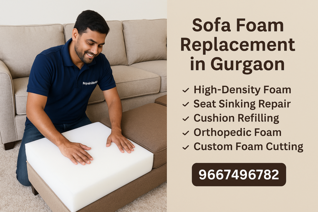 Sofa Foam Replacement in Gurgaon