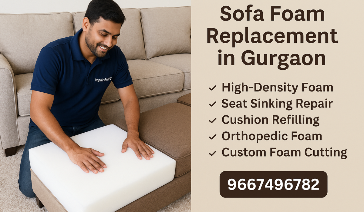 Sofa Foam Replacement in Gurgaon