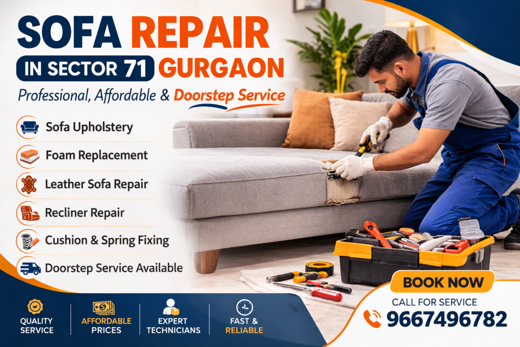 Sofa Repair in Sector 71 Gurgaon